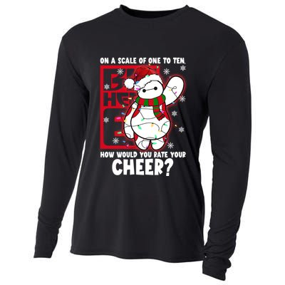 Baymax How Would You Rate Your Cheer Christmas Baymax Christmas Santa Cooling Performance Long Sleeve Crew
