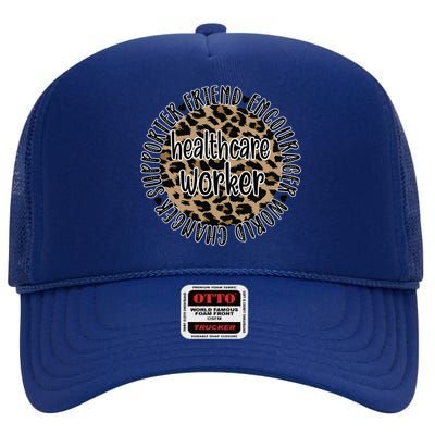 Best Healthcare Worker Appreciation Gift High Crown Mesh Back Trucker Hat