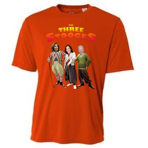 Biden Harris Warren The 3 Stooges Cooling Performance Crew T-Shirt