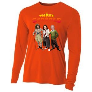 Biden Harris Warren The 3 Stooges Cooling Performance Long Sleeve Crew