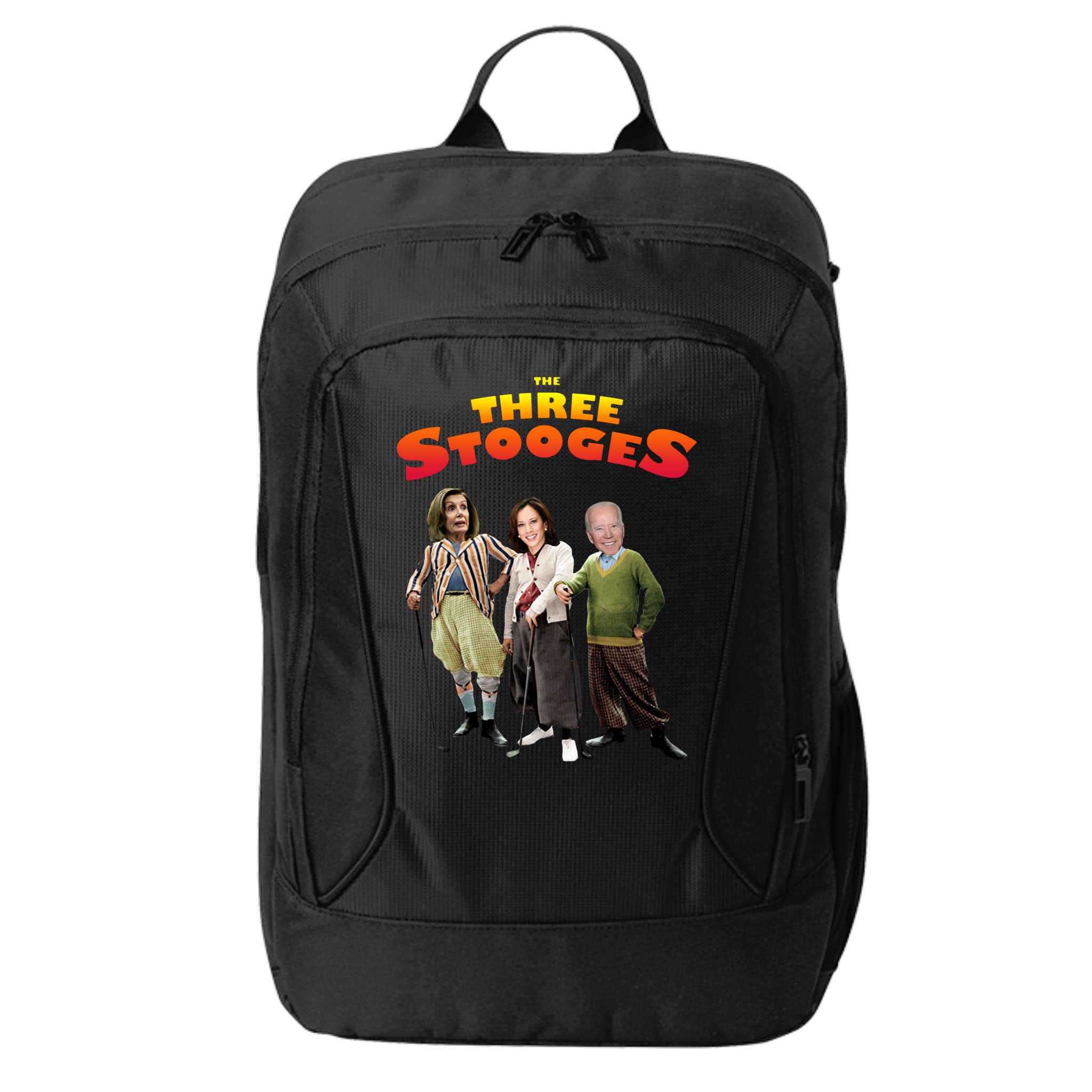 Biden Harris Warren The 3 Stooges City Backpack