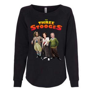 Biden Harris Warren The 3 Stooges Womens California Wash Sweatshirt