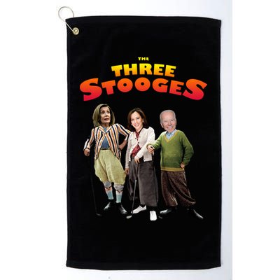 Biden Harris Warren The 3 Stooges Golf Towel