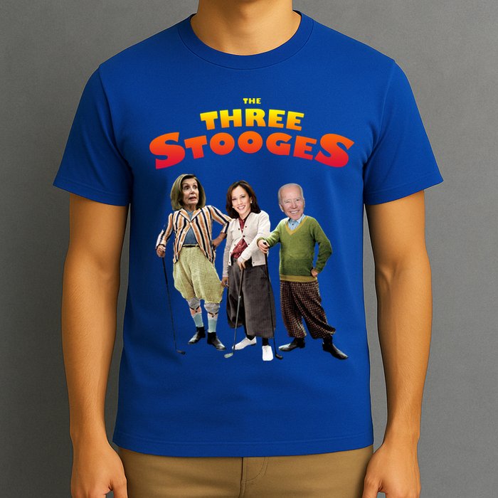 Biden Harris Warren The 3 Stooges T-Shirt