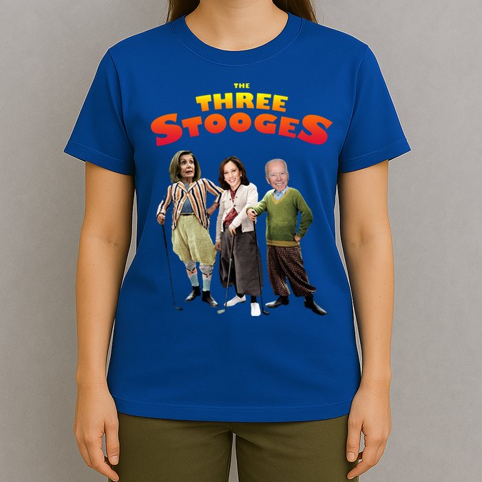 Biden Harris Warren The 3 Stooges T-Shirt