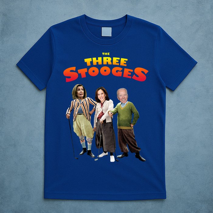 Biden Harris Warren The 3 Stooges T-Shirt