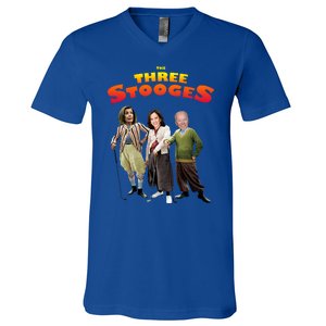 Biden Harris Warren The 3 Stooges V-Neck T-Shirt