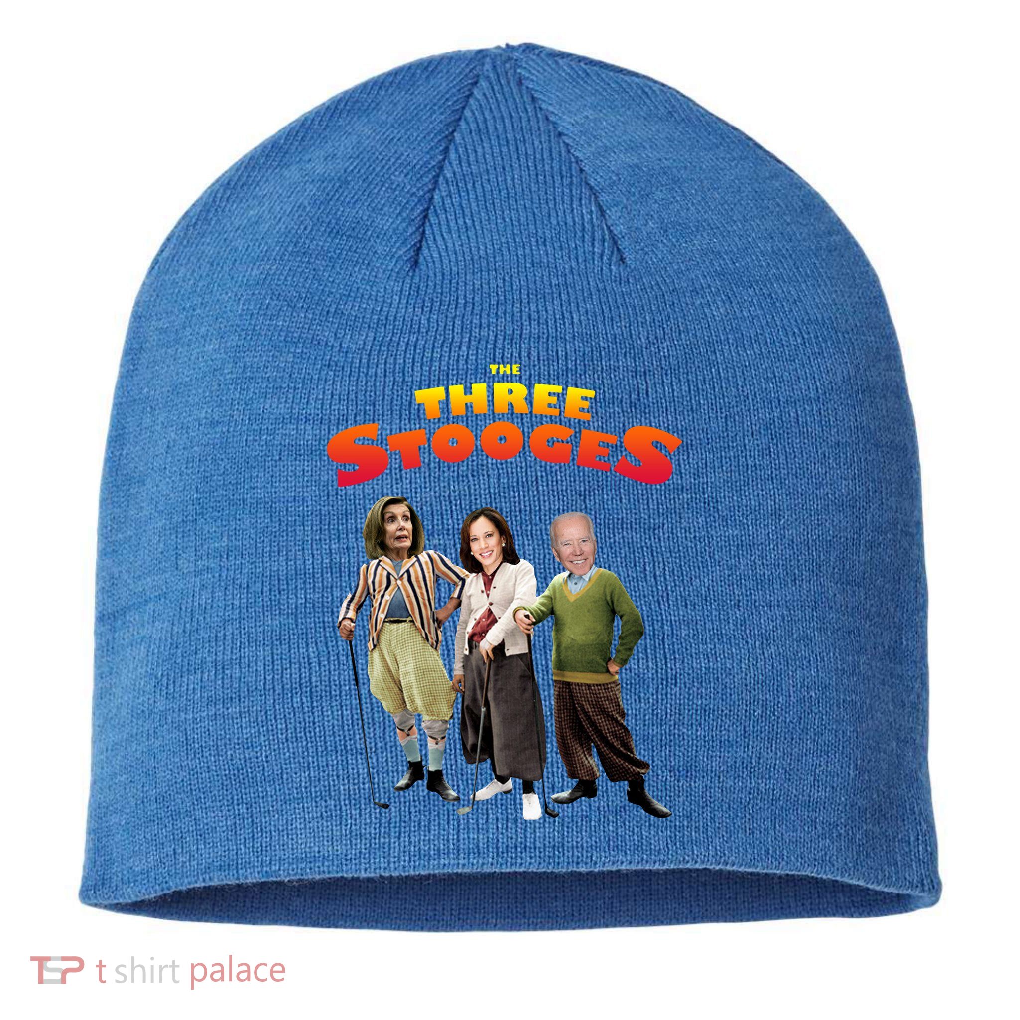 Biden Harris Warren The 3 Stooges Sustainable Beanie