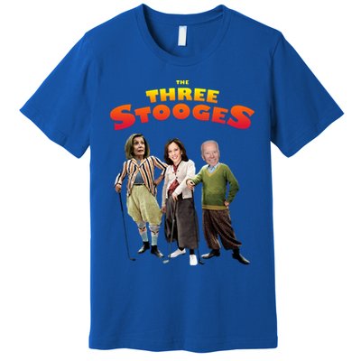 Biden Harris Warren The 3 Stooges Premium T-Shirt