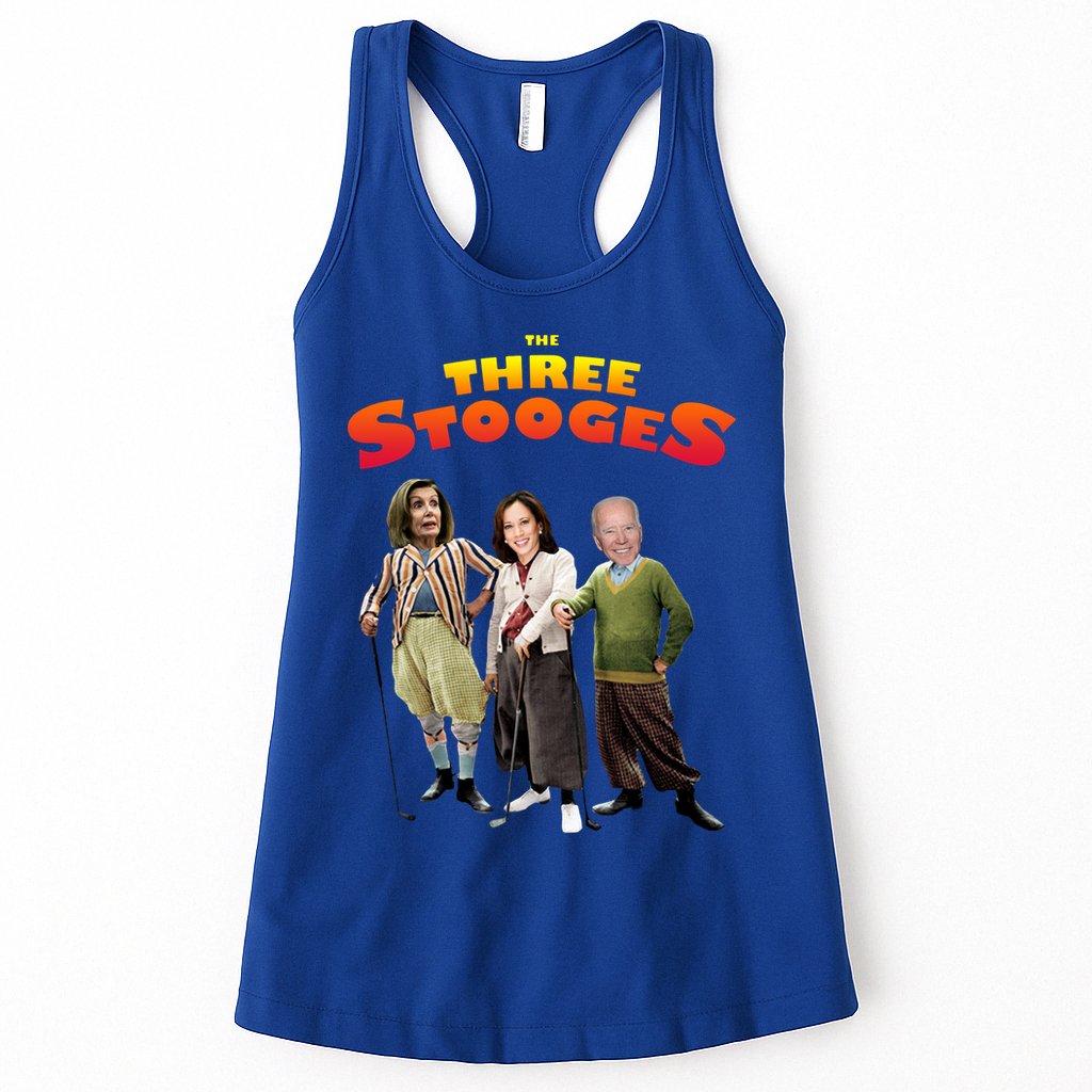 Biden Harris Warren The 3 Stooges Womens Tank Top