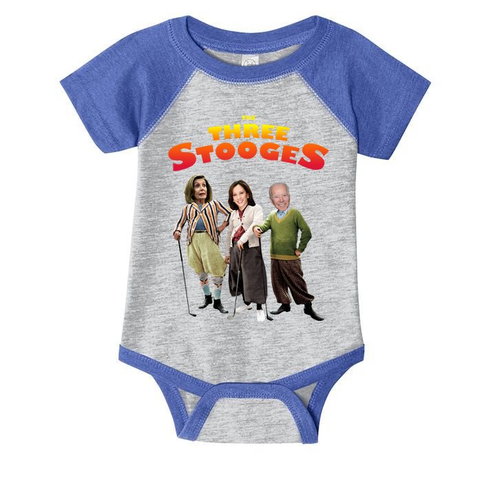 Biden Harris Warren The 3 Stooges Infant Baby Jersey Bodysuit