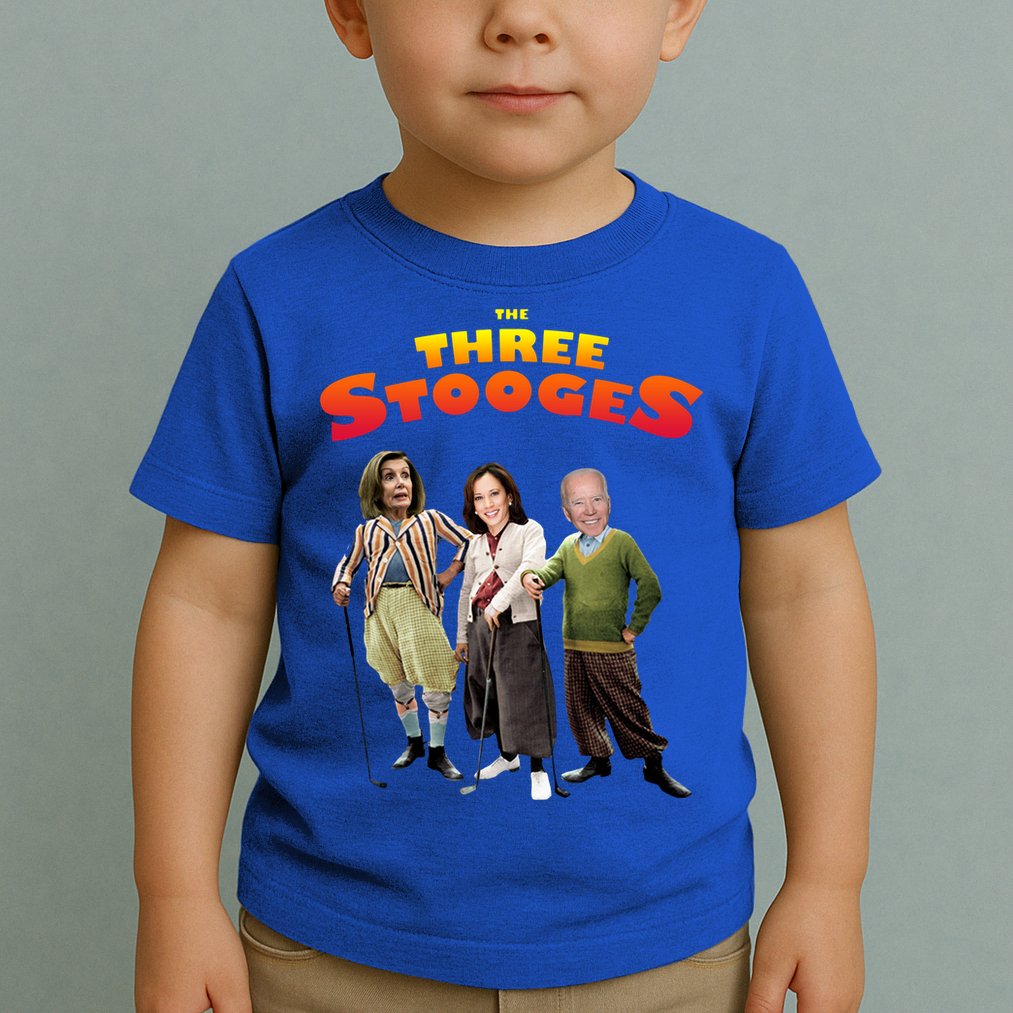 Biden Harris Warren The 3 Stooges Toddler T-Shirt