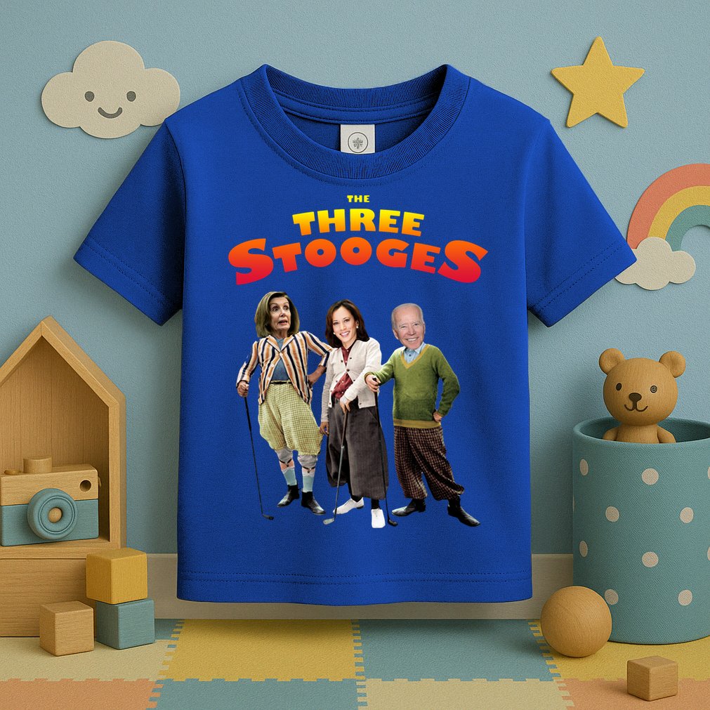 Biden Harris Warren The 3 Stooges Toddler T-Shirt