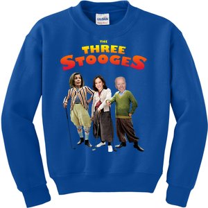 Biden Harris Warren The 3 Stooges Kids Sweatshirt