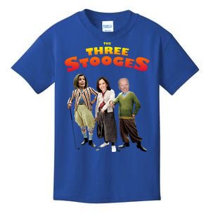 Biden Harris Warren The 3 Stooges Kids T-Shirt