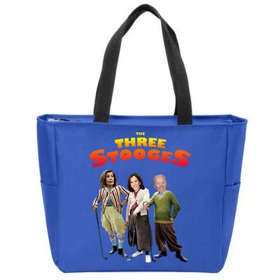 Biden Harris Warren The 3 Stooges Zip Tote Bag