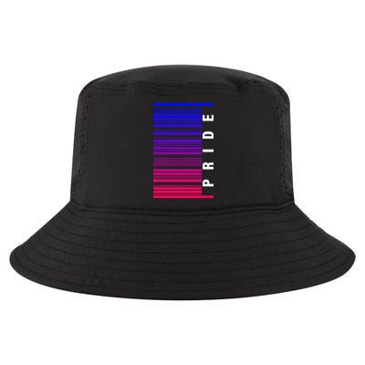 Bi Pride Barcode Bisexual Cool Comfort Performance Bucket Hat