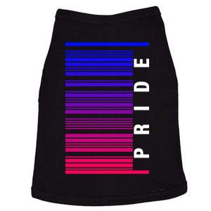 Bi Pride Barcode Bisexual Doggie Tank