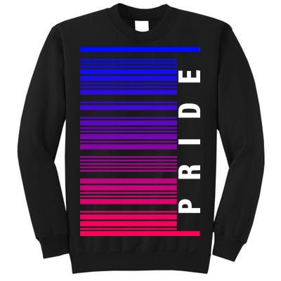 Bi Pride Barcode Bisexual Sweatshirt