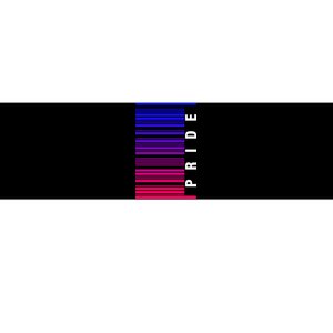 Bi Pride Barcode Bisexual Bumper Sticker