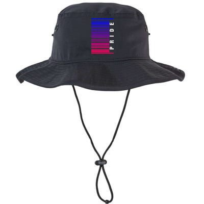 Bi Pride Barcode Bisexual Legacy Cool Fit Booney Bucket Hat