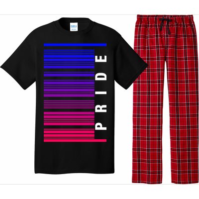 Bi Pride Barcode Bisexual Pajama Set