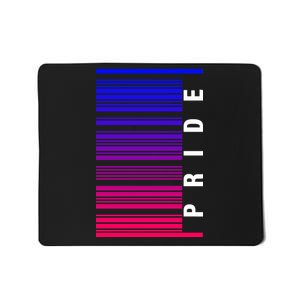 Bi Pride Barcode Bisexual Mousepad