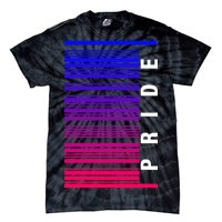 Bi Pride Barcode Bisexual Tie-Dye T-Shirt