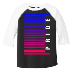 Bi Pride Barcode Bisexual Toddler Fine Jersey T-Shirt