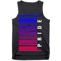 Bi Pride Barcode Bisexual Tank Top