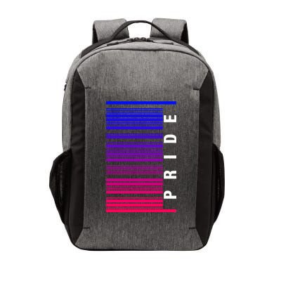 Bi Pride Barcode Bisexual Vector Backpack