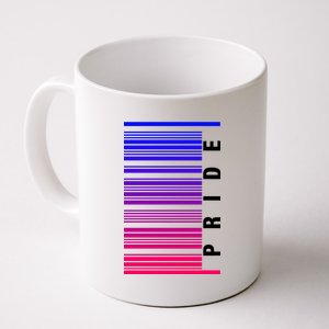 Bi Pride Barcode Bisexual Coffee Mug