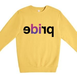 Bi Pride Parade BiSexual Premium Crewneck Sweatshirt