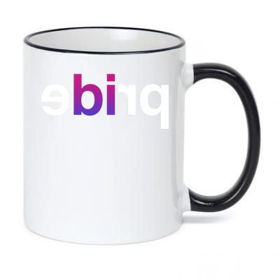 Bi Pride Parade BiSexual 11oz Black Color Changing Mug