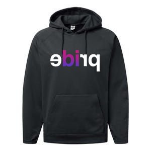 Bi Pride Parade BiSexual Performance Fleece Hoodie