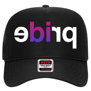 Bi Pride Parade BiSexual High Crown Mesh Back Trucker Hat