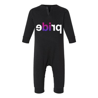 Bi Pride Parade BiSexual Infant Fleece One Piece