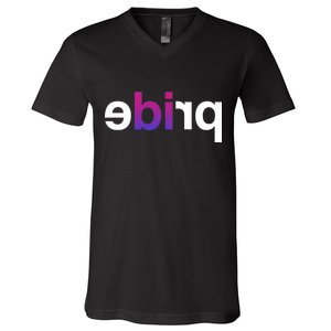 Bi Pride Parade BiSexual V-Neck T-Shirt