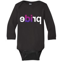 Bi Pride Parade BiSexual Baby Long Sleeve Bodysuit