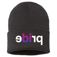 Bi Pride Parade BiSexual Sustainable Knit Beanie