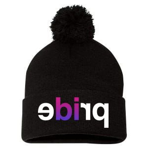 Bi Pride Parade BiSexual Pom Pom 12in Knit Beanie