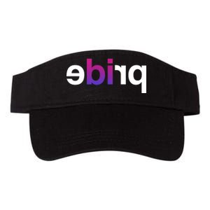 Bi Pride Parade BiSexual Valucap Bio-Washed Visor