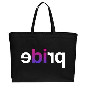 Bi Pride Parade BiSexual Cotton Canvas Jumbo Tote