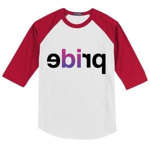 Bi Pride Parade BiSexual Kids Colorblock Raglan Jersey