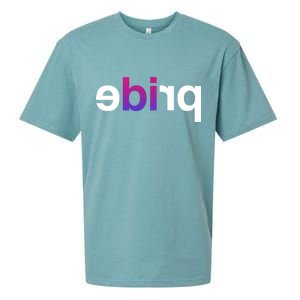 Bi Pride Parade BiSexual Sueded Cloud Jersey T-Shirt