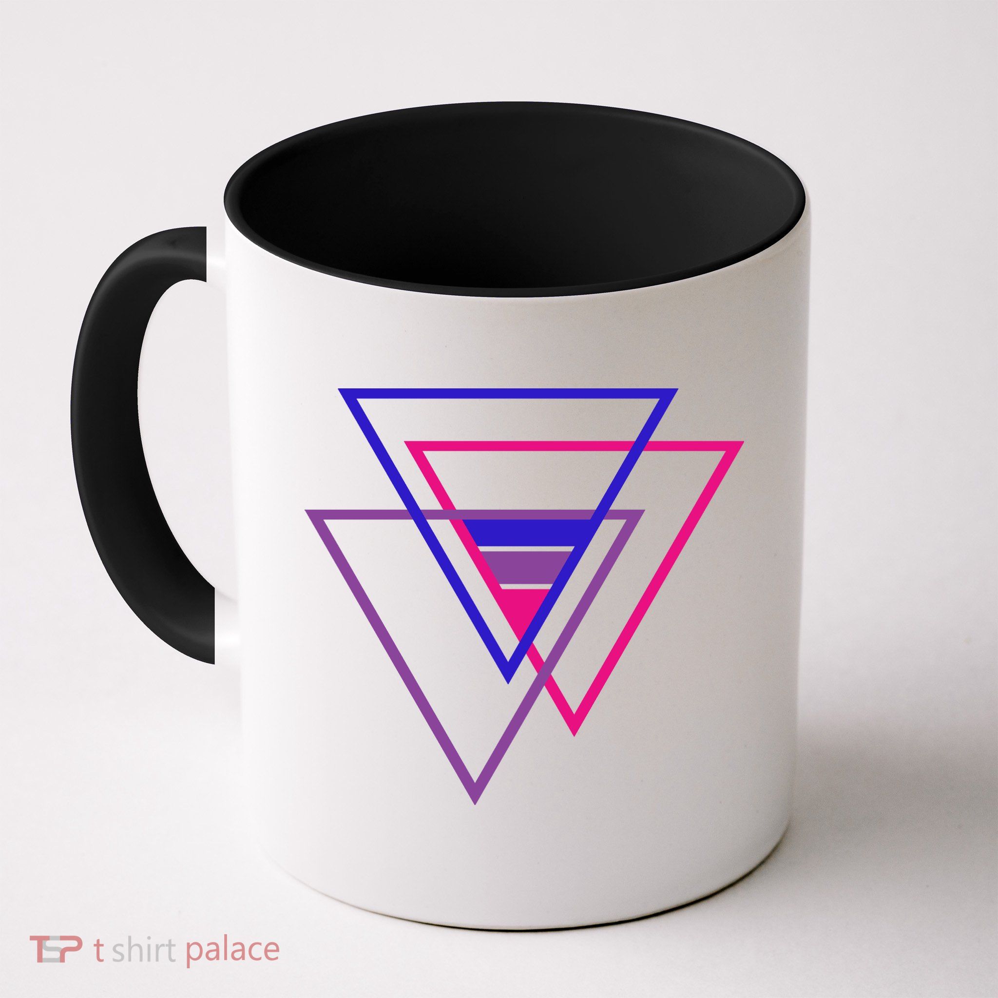 Bi Pride Triangle Mug