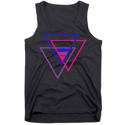 Bi Pride Triangle Tank Top