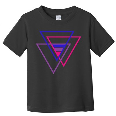 Bi Pride Triangle Toddler T-Shirt