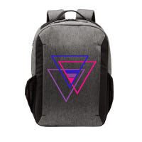 Bi Pride Triangle Vector Backpack
