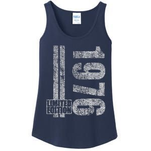 Born In 1976 Limited Edition Birthday Gift For Ladies Essential Tank